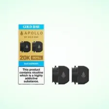 Gold Bar Apollo 20K Double Refill Containers
