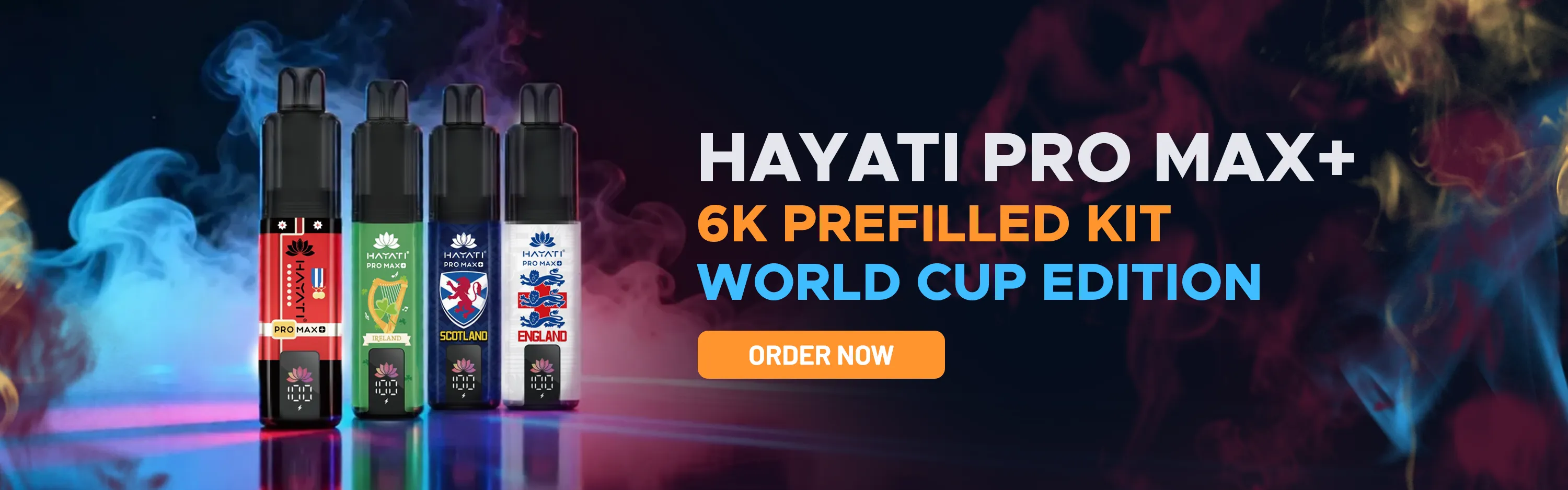 Hayati Pro Max Plus 6k Prefilled Kit World Cup Edition