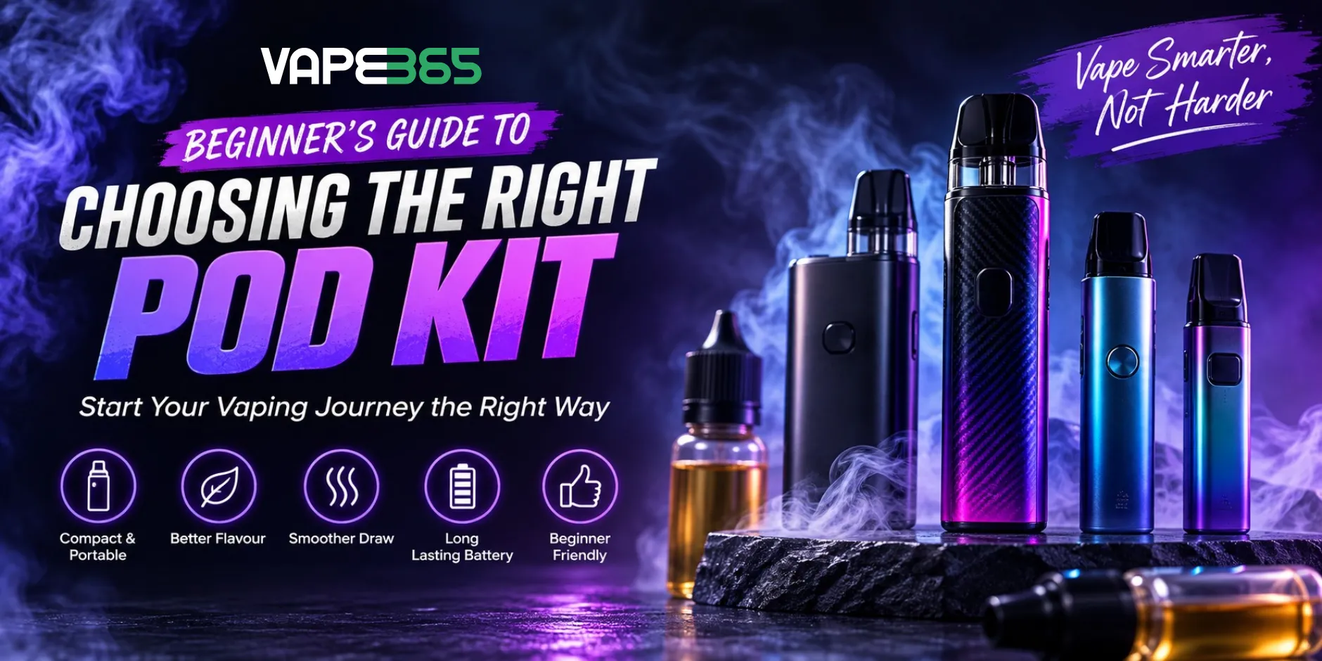 Beginner's Guide to Choosing the Right Pod Kit