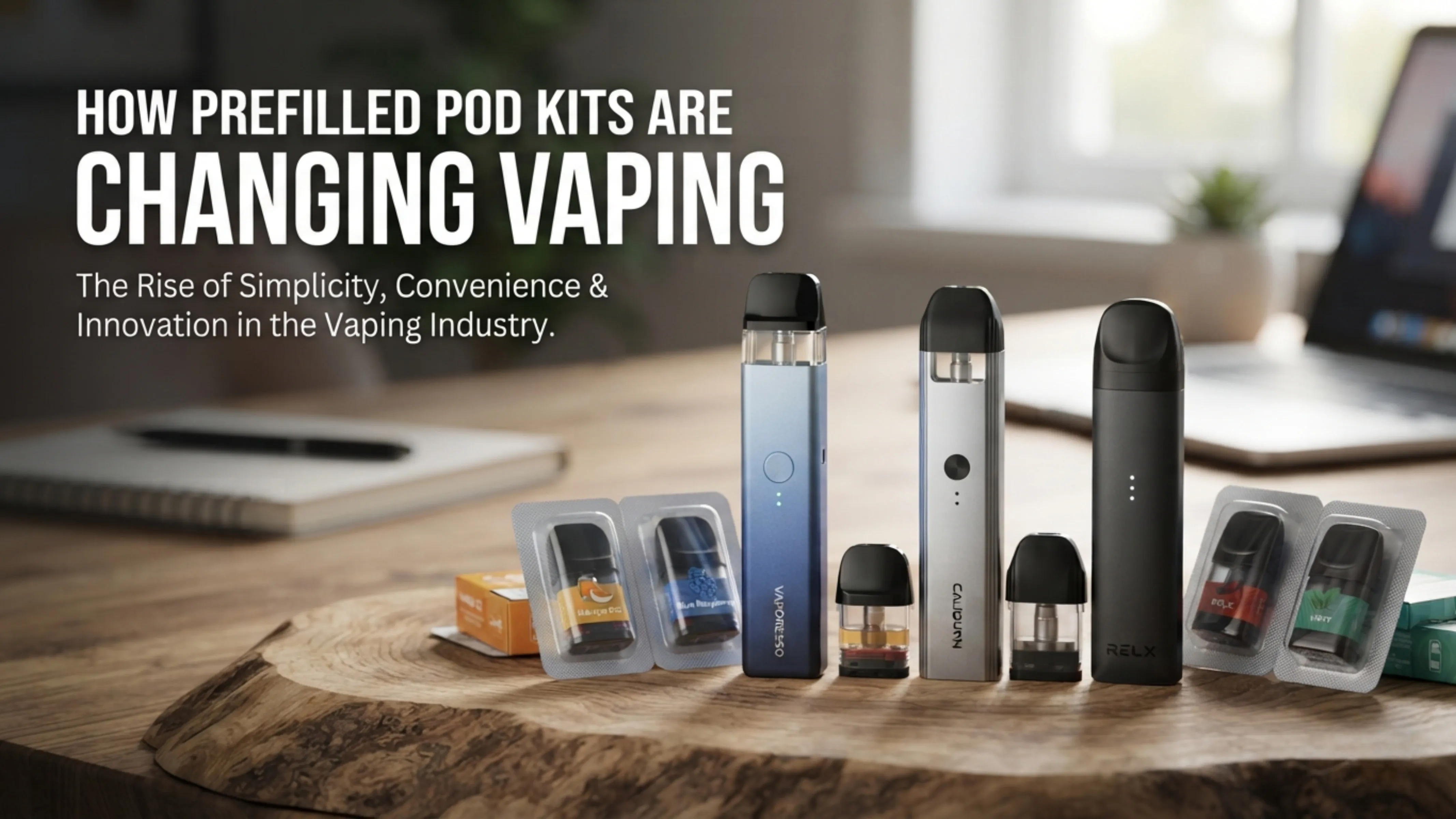 How Prefilled Pod Kits Are Changing Vaping