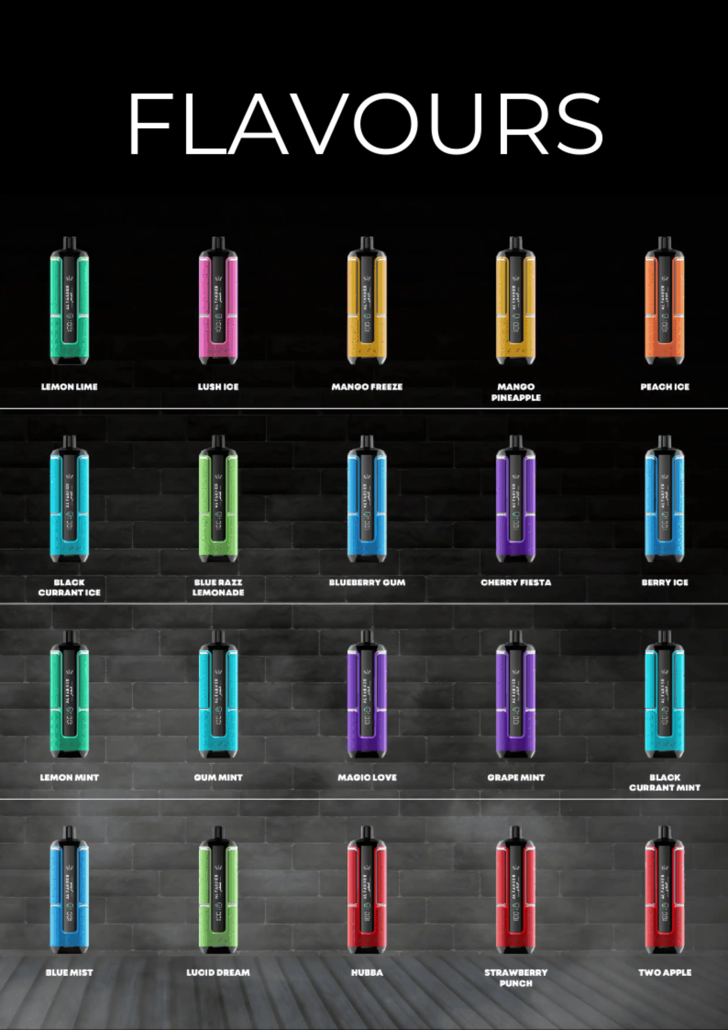 al fakher 15k hypermax flavours