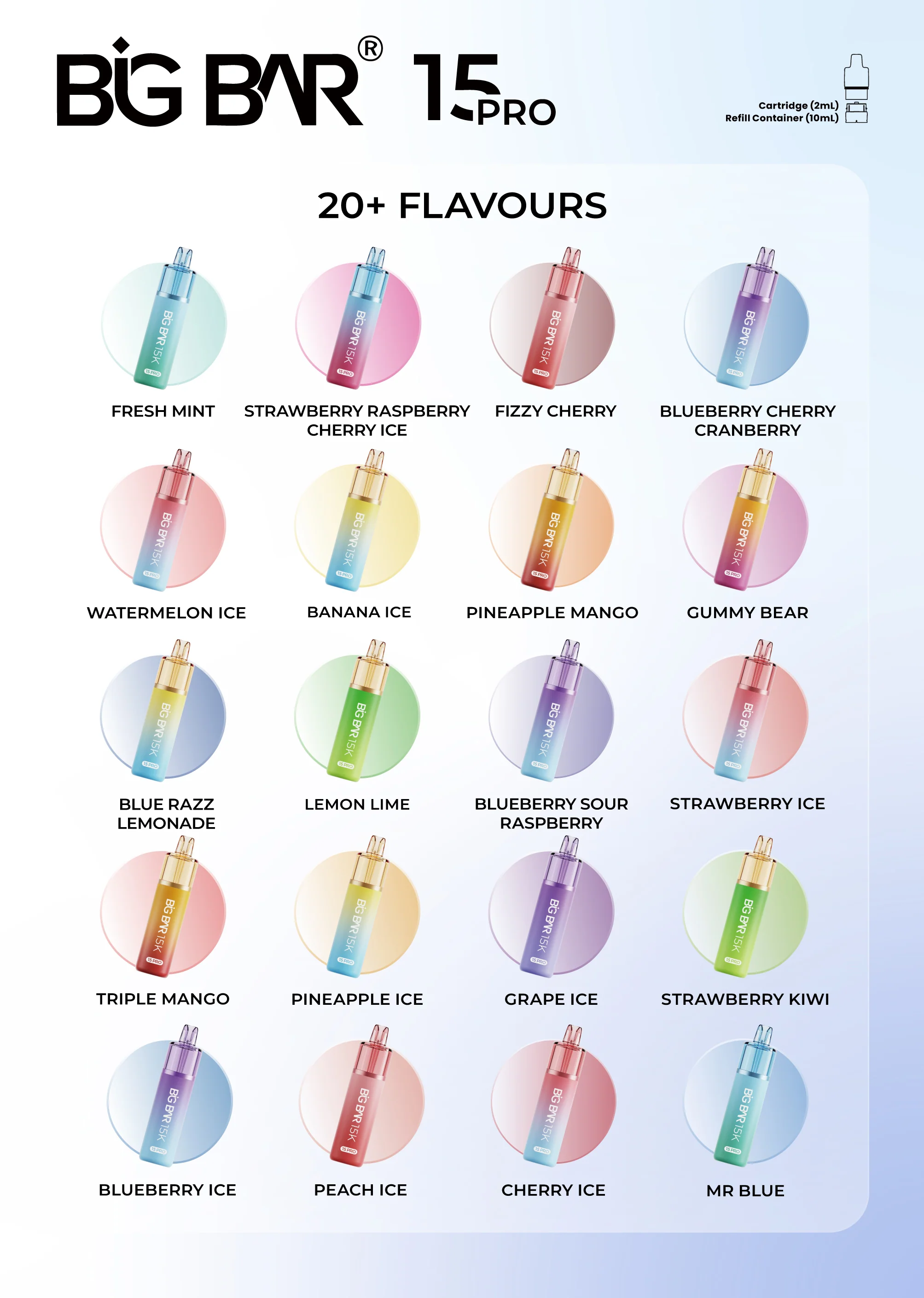 big bar 15000 flavours