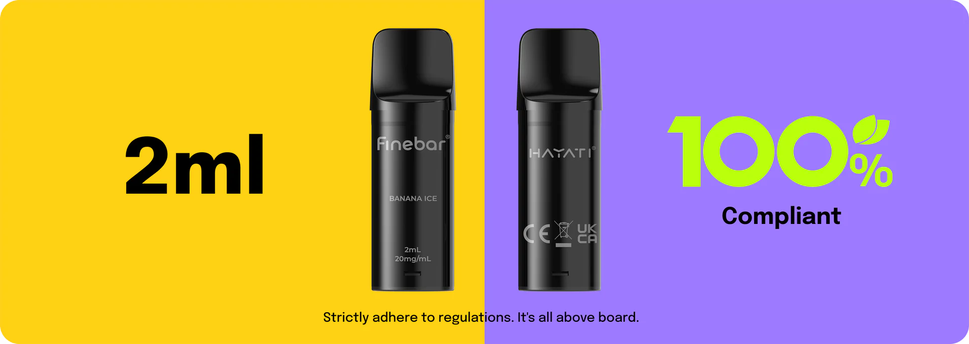 hayati finebar e-liquid capacity