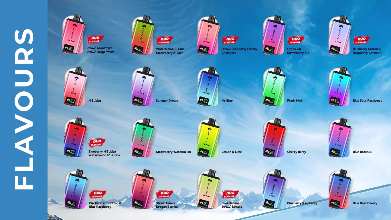 Hayati Pro Ultra Plus 25k Kit Flavours