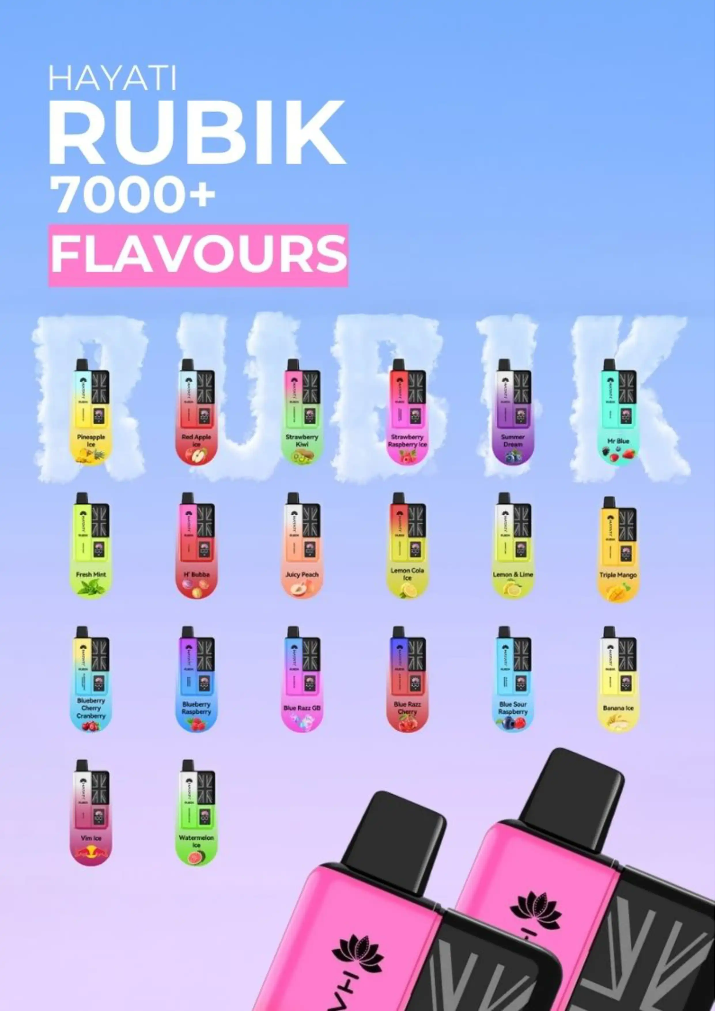 Hayati Rubik 7k Flavours