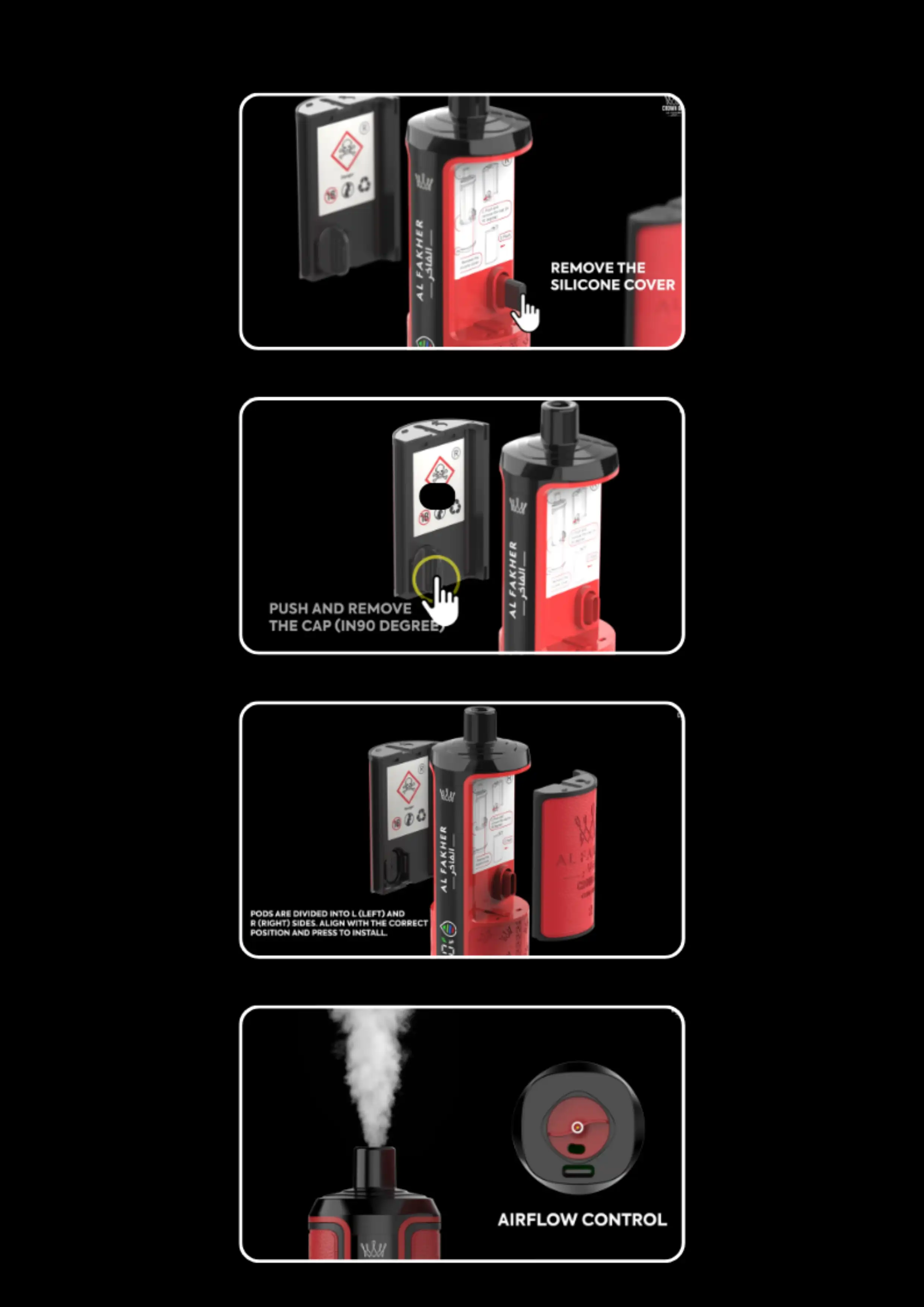 how to use al fakher 15k hypermax