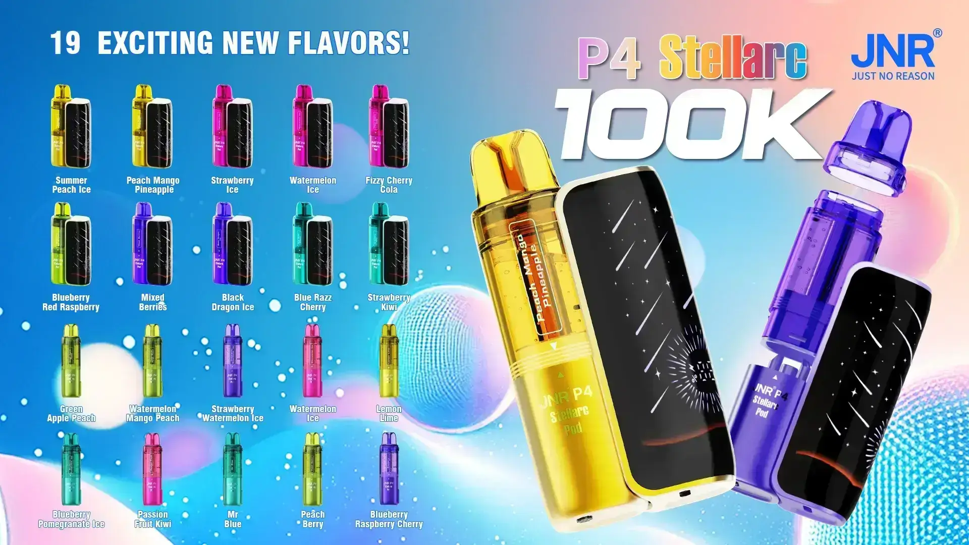 p4 Stellarc 100k flavors