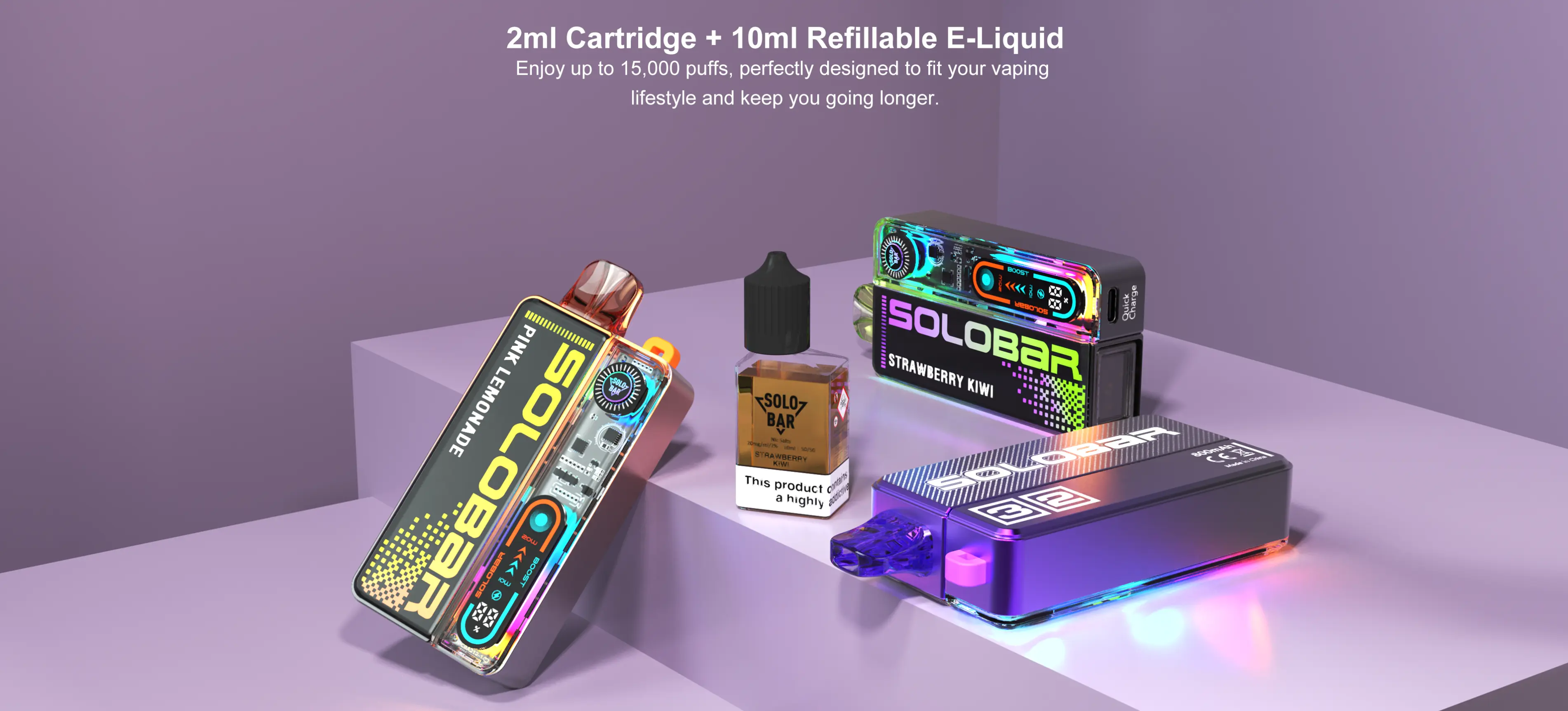 Solobar 30K Vape Kit Features