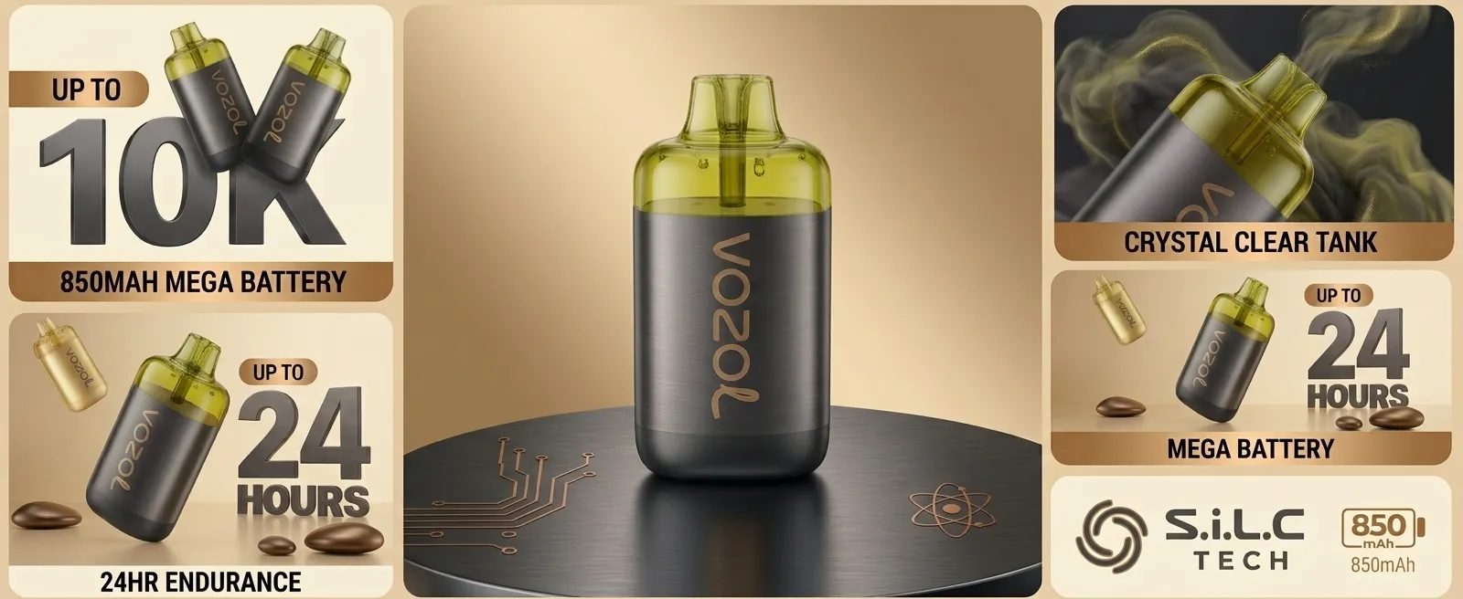 Vozol Switch Lite 10K Prefilled