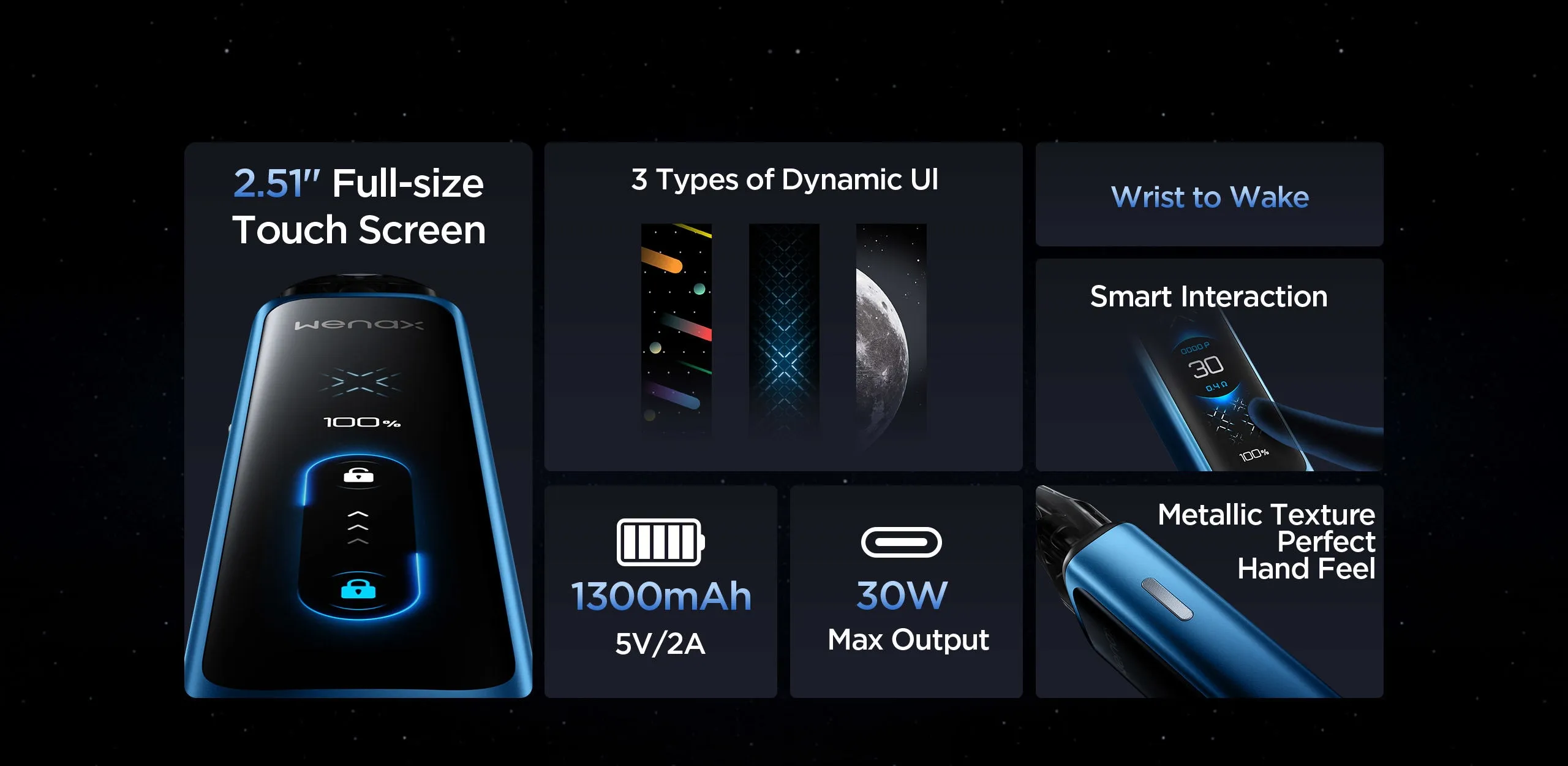  wenax q ultra features