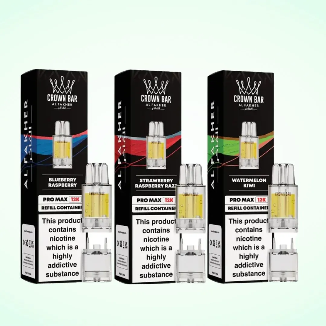 Al Fakher Crown Bar Pro Max 12K Pods