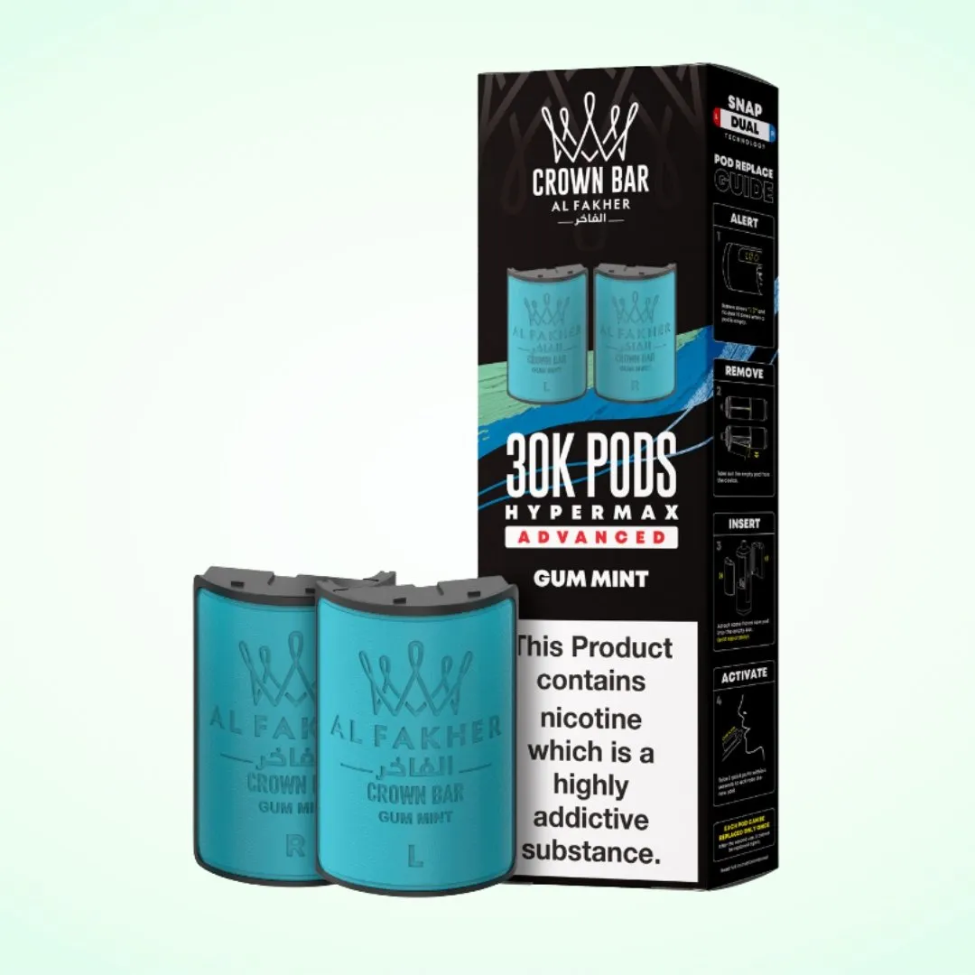 Al Fakher 30K Hypermax Prefilled Refill Pods