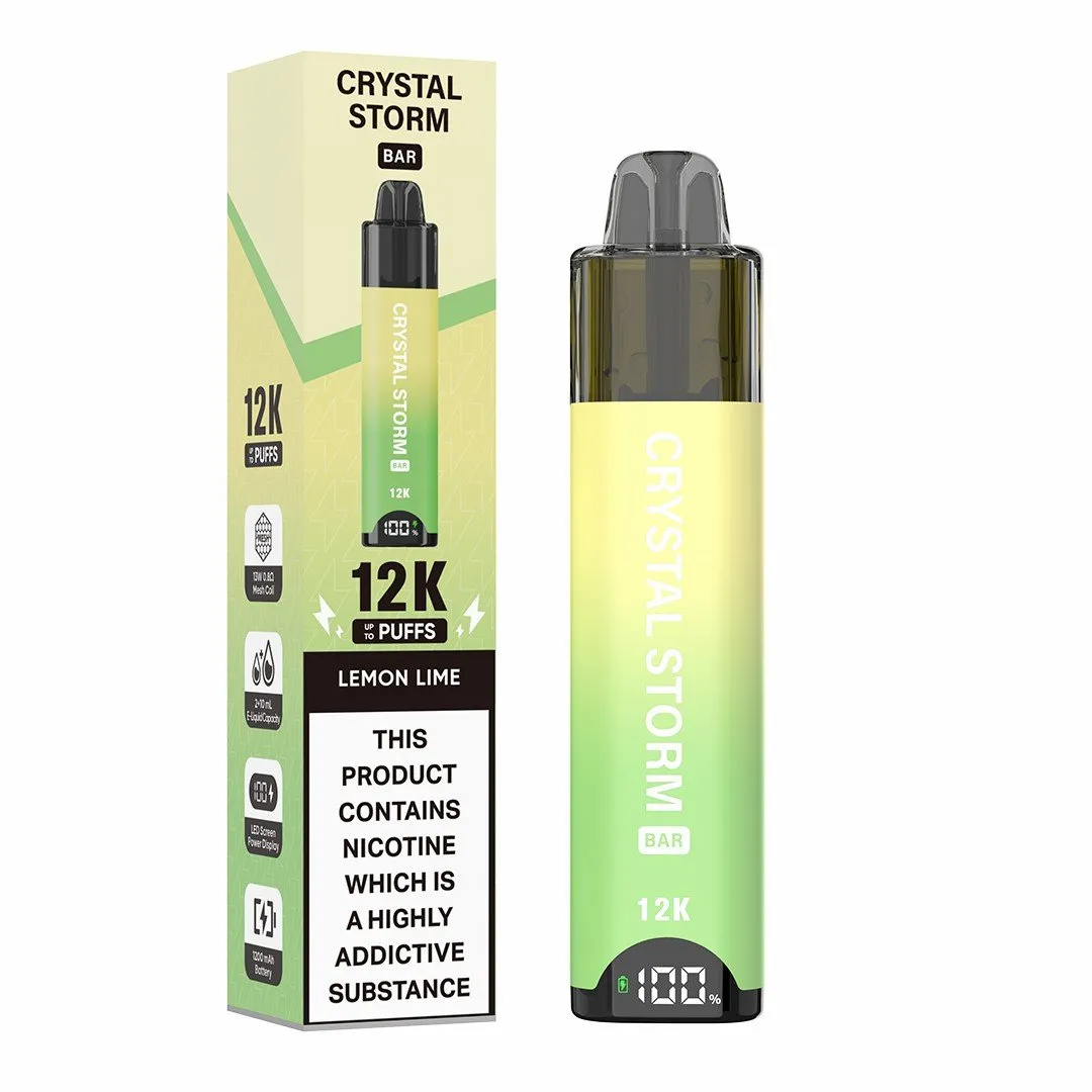Crystal Storm Bar 12K Prefilled Pod Kit
