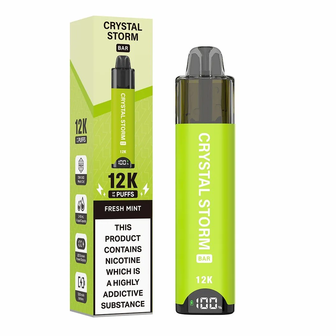 Crystal Storm Bar 12K Prefilled Pod Kit