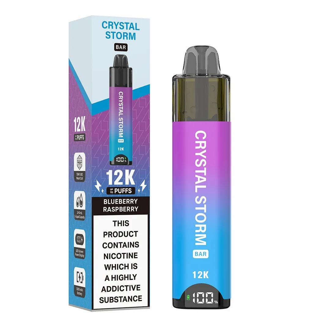 Crystal Storm Bar 12K Prefilled Pod Kit