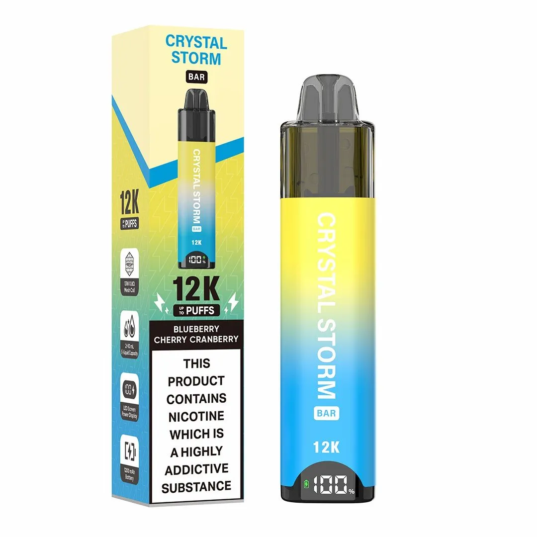 Crystal Storm Bar 12K Prefilled Pod Kit