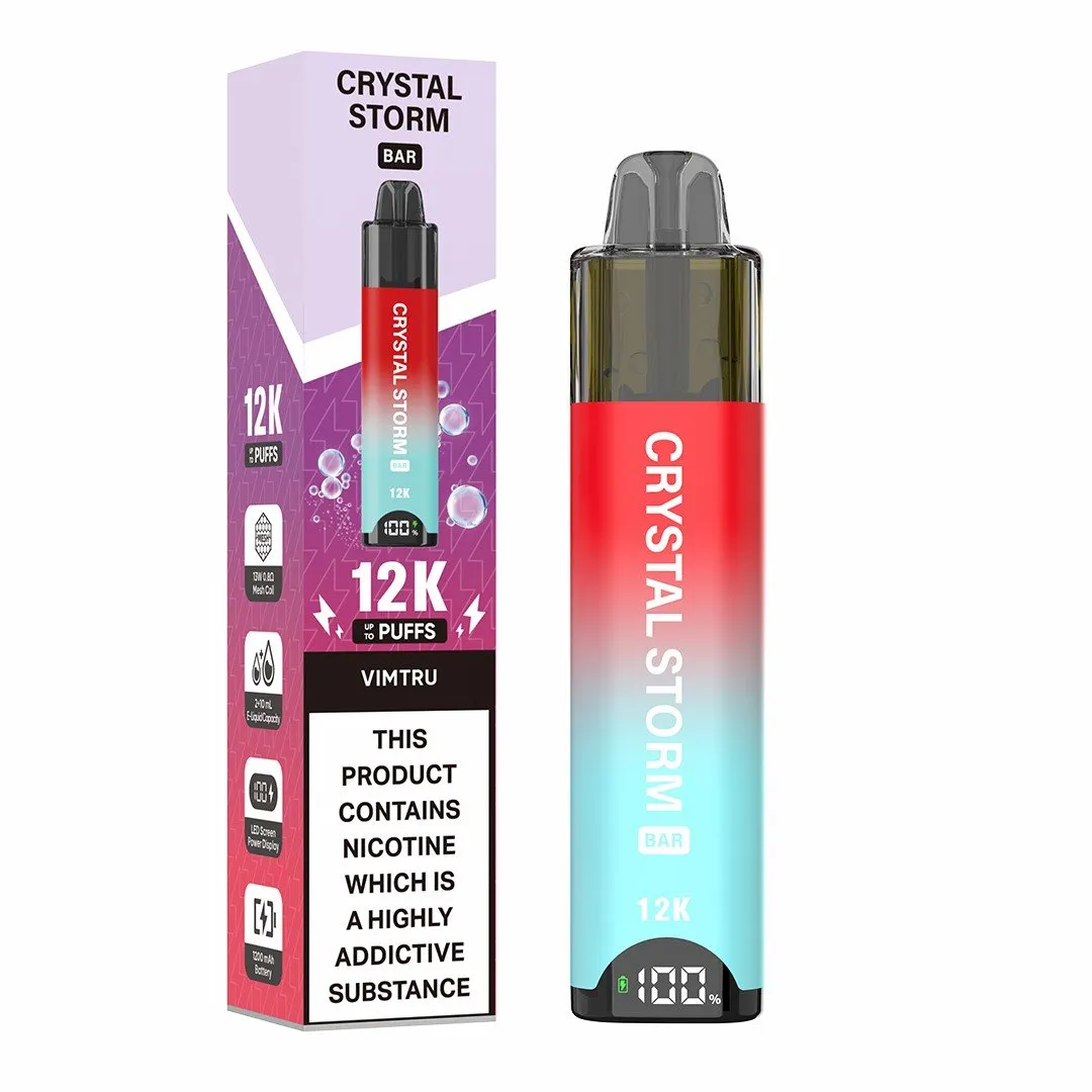 Crystal Storm Bar 12K Prefilled Pod Kit