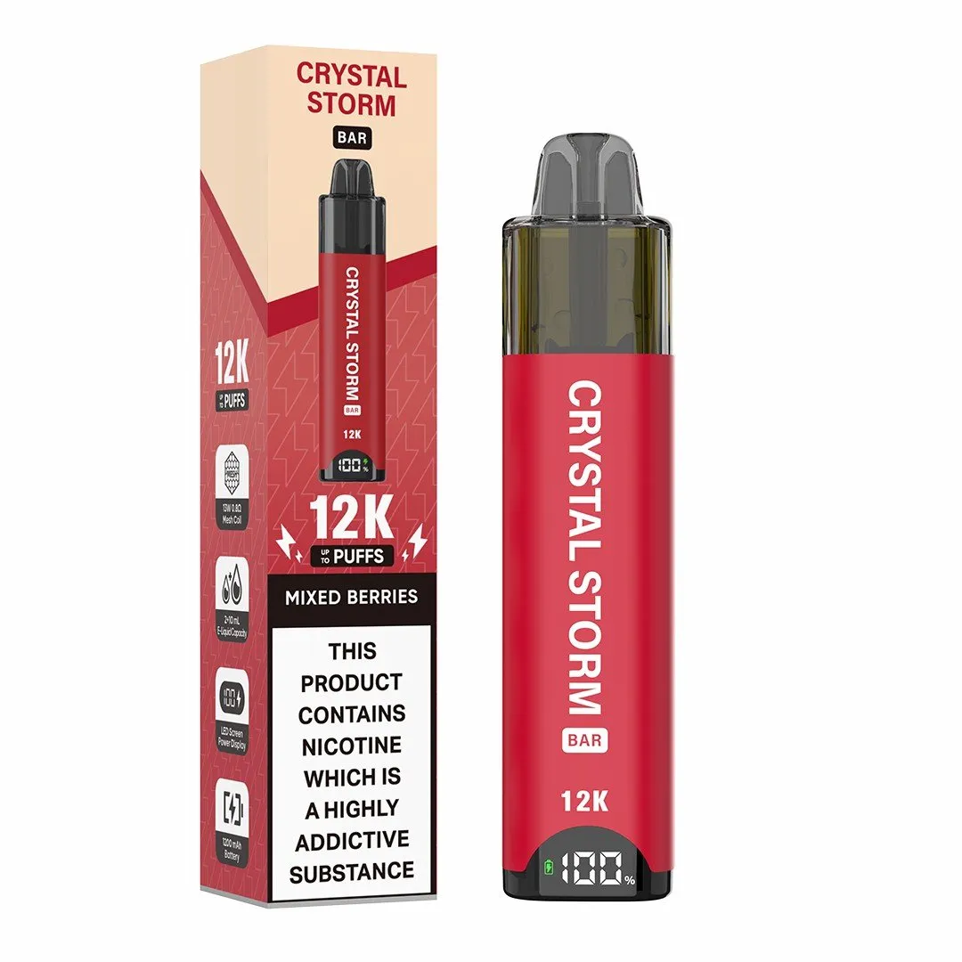 Crystal Storm Bar 12K Prefilled Pod Kit
