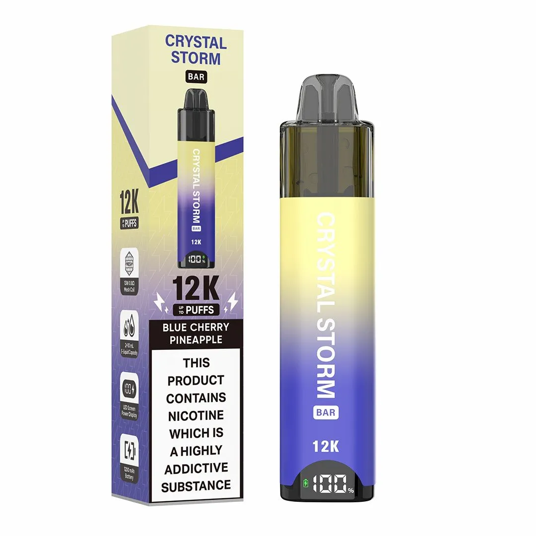 Crystal Storm Bar 12K Prefilled Pod Kit