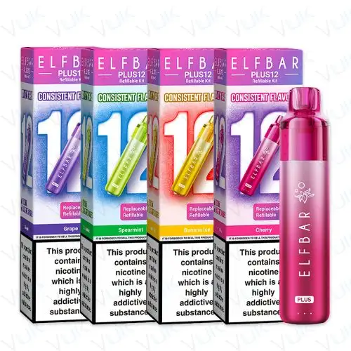 Elf Bar Plus 12 Prefilled Pod Kit