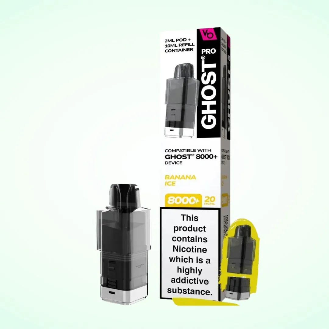 Ghost Pro 8000 Replacement Pods