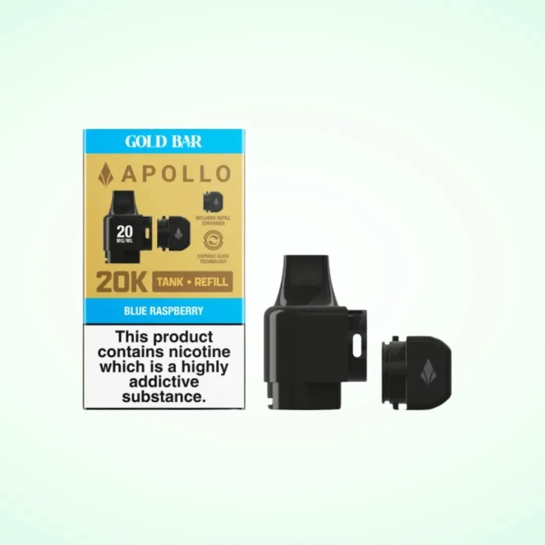 Gold Bar Apollo 20K Tank and Refills