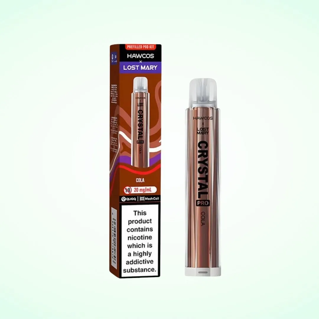 Hawcos x Lost Mary Crystal Pro 600 Prefilled Vape Kit