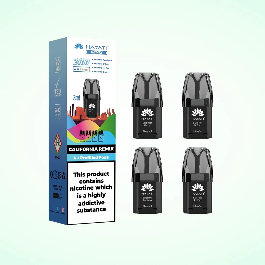 Hayati Remix 2400 Puffs Prefilled Pods