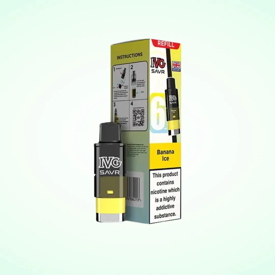 IVG SAVR Prefilled Vape Pods