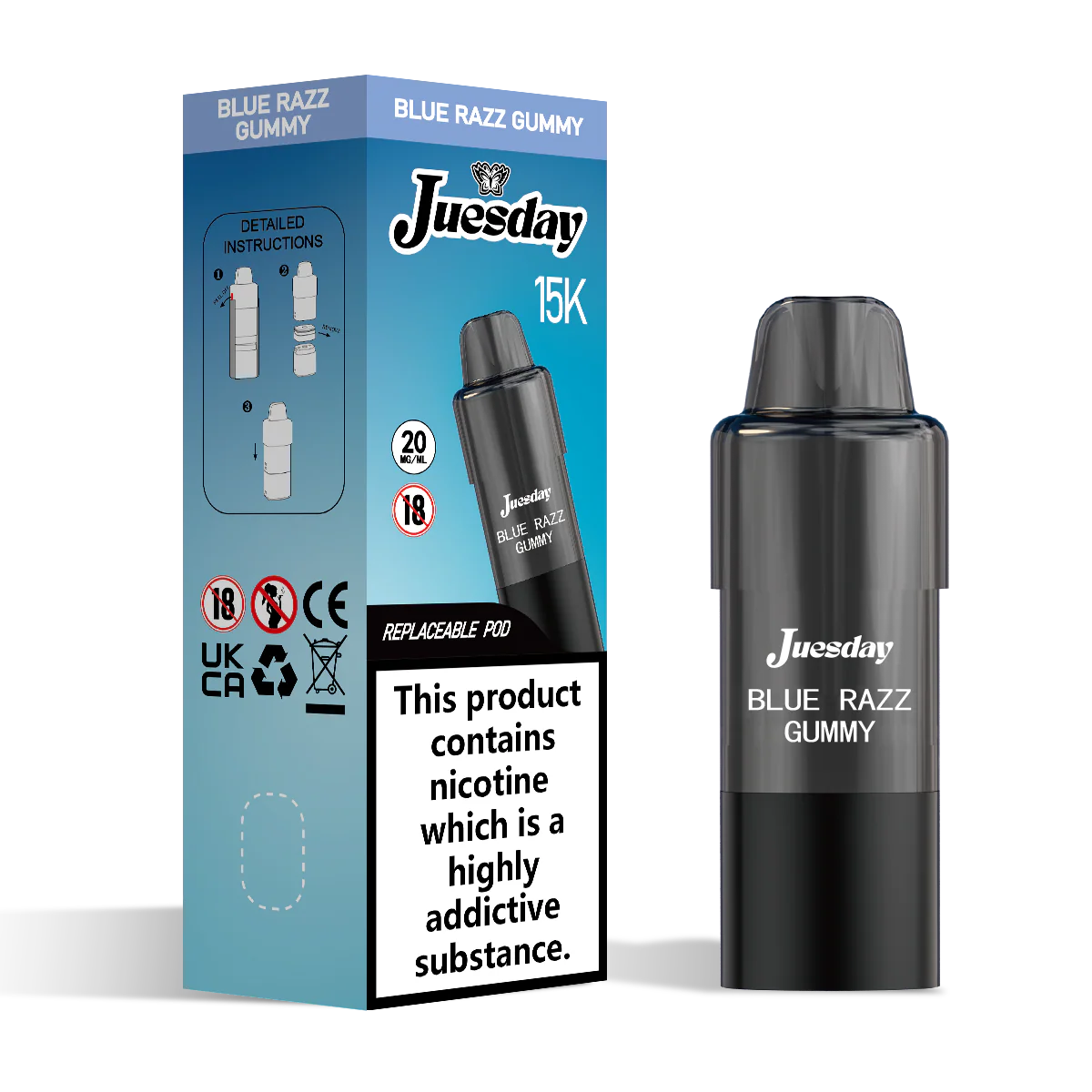 Juesday 15k Prefilled Pods