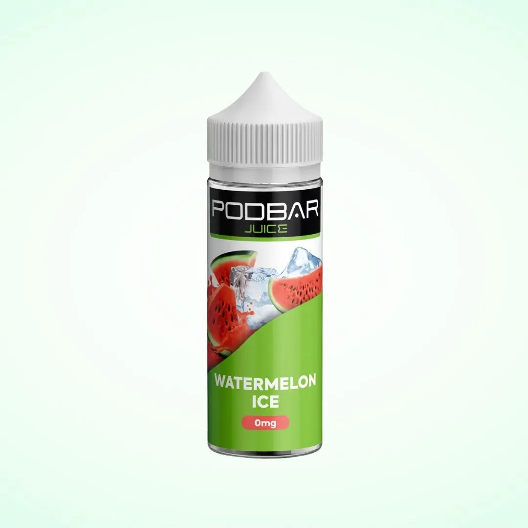 Kingston 100ml PodBar Juice E Liquid