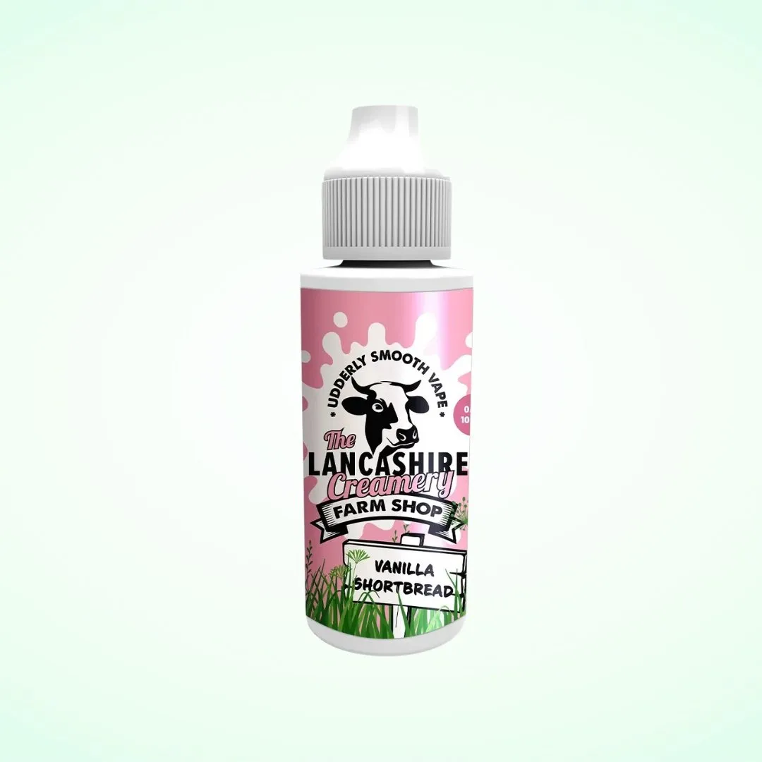 The Lancashire Creamery 100ml Shortfill E-Liquid