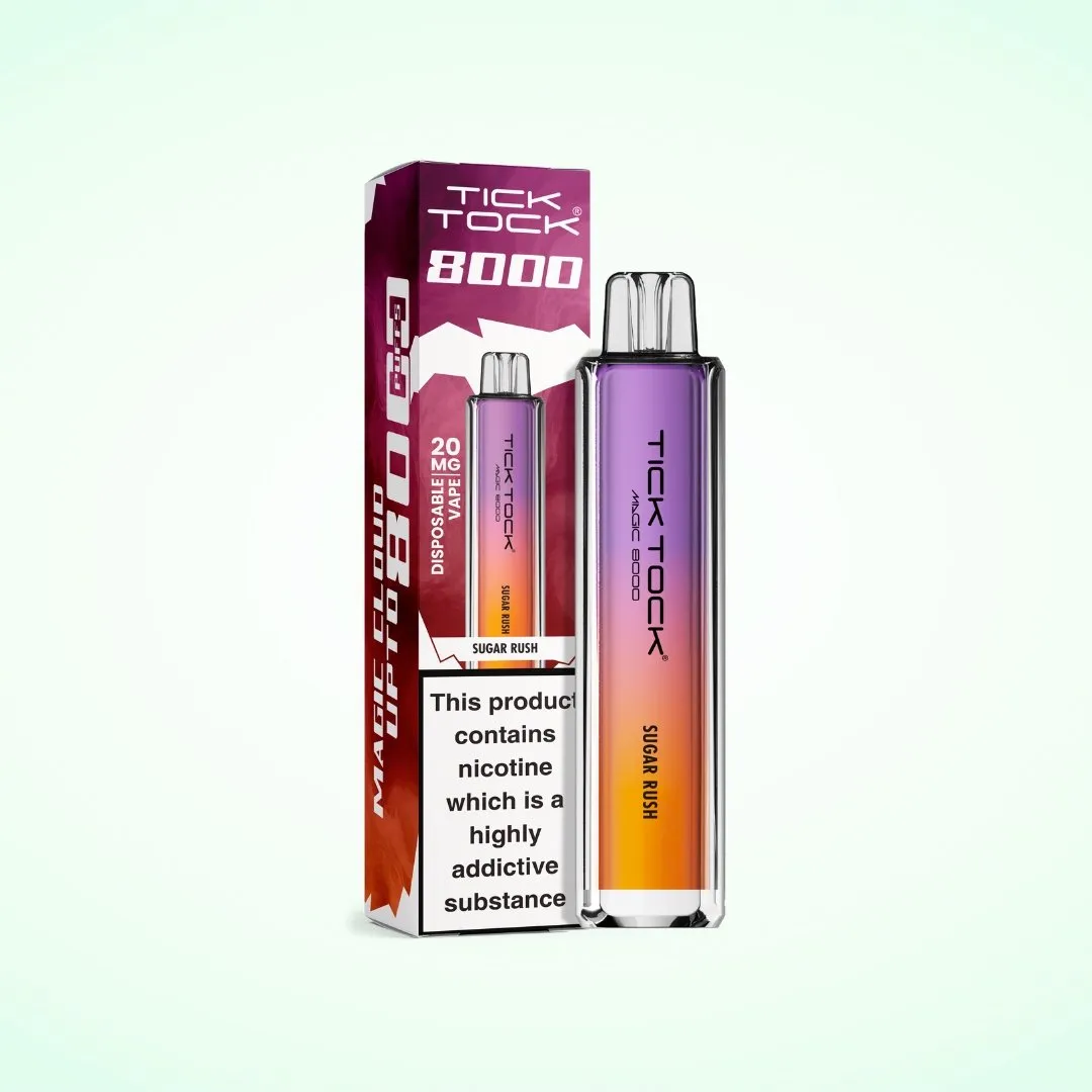 Tick Tock Magic 8000 Prefilled Vape Kit