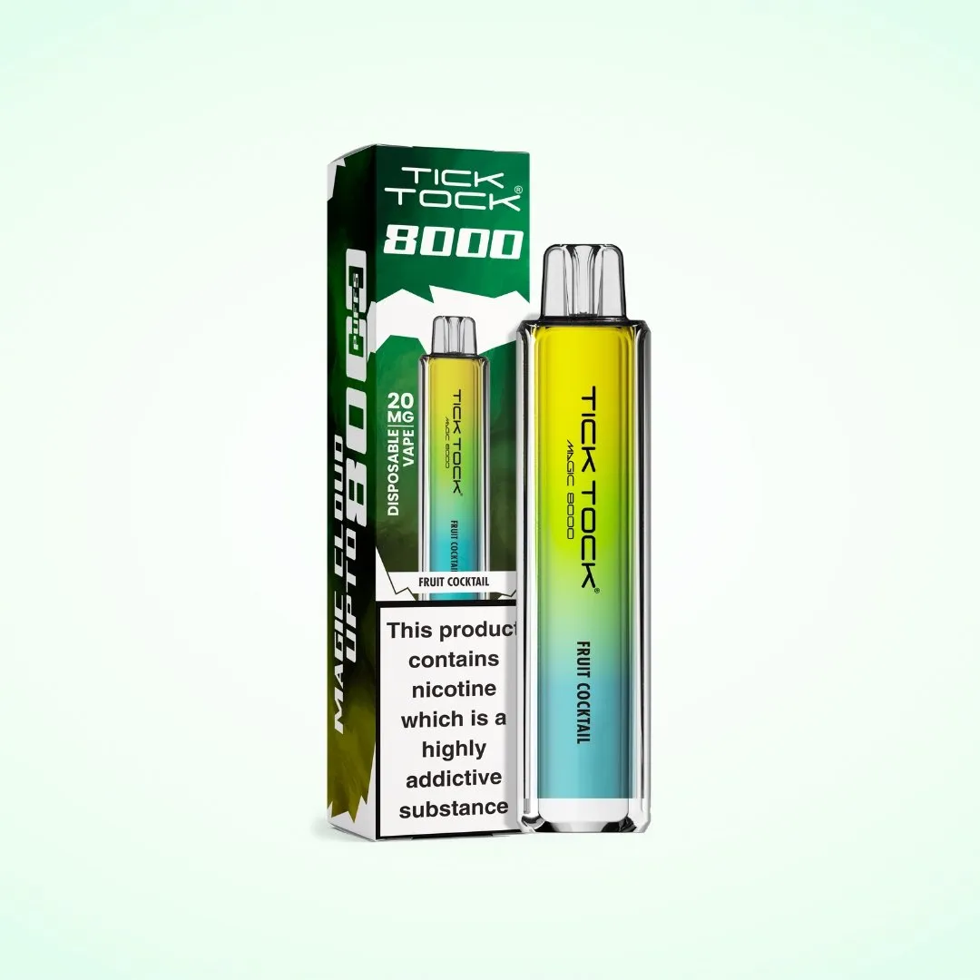 Tick Tock Magic 8000 Prefilled Vape Kit