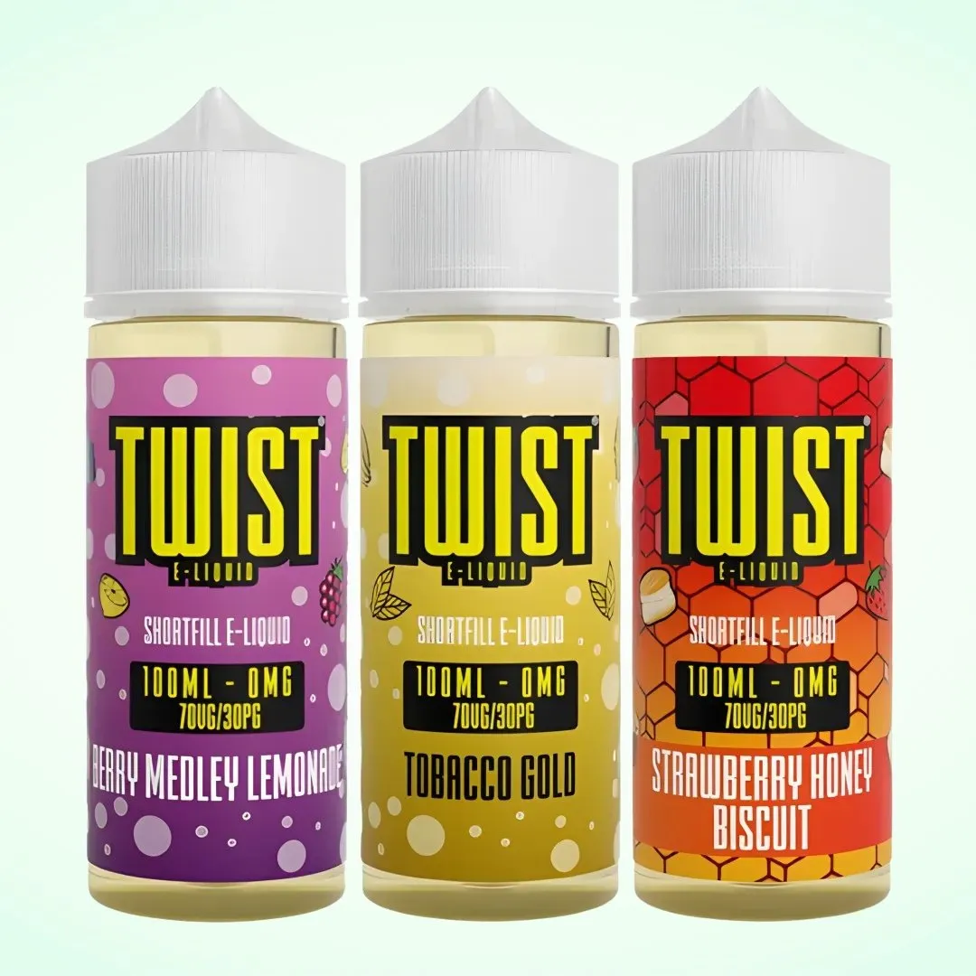 Twist 100ml Shortfill E-Liquids